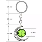 Brelok czterolistna koniczyna