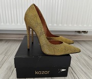 Kazar Natalie piękne wysokie szpilki skóra roz.39