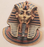 Magnes na lodówkę akrylowy Faraon Egipt Giza Nil Piramidy Tutenchamon(43) 