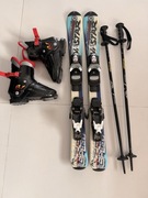 Narty, buty, kijki dla dziecka