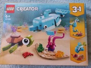 Lego Creator 31128  Delfin i żółw 3 w 1