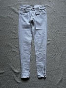 Białe spodnie By O La La S straight 98% bawełna świetny stan