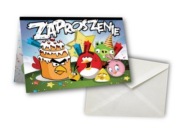 Zaproszenia urodzinowe dziecięce KOPERTA GRATIS