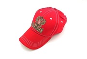 ROSJA Czapka z daszkiem bejsbolówka CZERWONA
