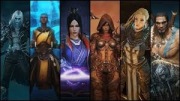 Wszystkie postacie z Diablo Immortal,dobijam prawie 1400lvle więcej na priv