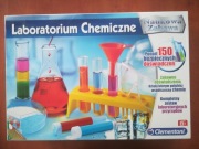 Laboratorium chemiczne naukowa zabawa