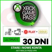 XBOX GAMEPASS ULTIMATE 30 DNI 1 MIESIĄC +CORE +EA