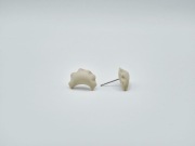 Kolczyki sztyfty/wkrętki pierogi z modeliny fimo 