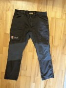 SPODNIE ROBOCZE BLAKLADER D96 czarne z granatowym streczem , 88-92 pas