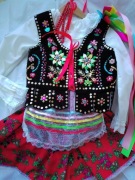 Strój krakowski  komplet 4-7 lat