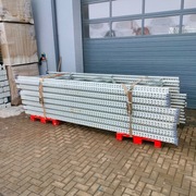 Regały magazynowe paletowe Mago MGL HX przemysłowe trawersy 270cm hala