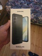 Smartfon samsung a16 4g  czarny 128gb nowy prosto z fabryki nie otwierany 