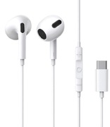 Słuchawki douszne BASEUS Encok C17 Białe / usb C