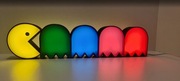 Podświetlany PAC-MAN