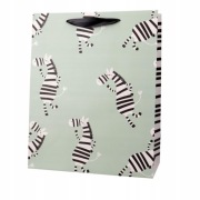 Torebka prezentowa "Zebra", 26x32x12 cm