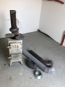 Piecyk koza plus rury kominowe 