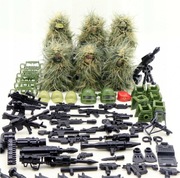 Zestaw Klocków Żołnierze Wojsko Armia Kamuflaż Camo Bronke