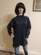 MOVE ON damska bluza granatowa termiczna 70% wełna merino _ 3XL