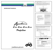 Deutz-Fahr Agrotron K90 K100 K110 K120 Profiline Instrukcja serwisowa