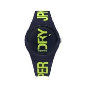 ZEGAREK Superdry JPN Urban XL Fluoro silikonowy analogowy | Navy SYG189UN