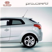 KIA pro_cee'd - katalog / folder 2008 rok