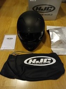 Kask motocyklowy HJC i20 czarny matt odpinana szczęka XL