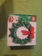 LEGO Okolicznościowe 40426 - Bożonarodzeniowy wieniec 2 w 1