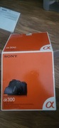 SONY ALFA 300 pudełko i papiery