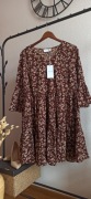 Nowa sukienka VILA rozm. 42 – wiosenna, kwiatowa, z metką