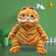 Garfield Pluszak Gruby Kot Pomarańczowy Miękka Zabawka Anime