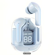 Słuchawki bezprzewodowe TWS Bluetooth | Etui z wyświetlaczem | Niebieskie