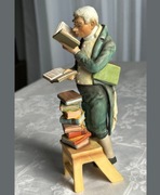 Figurka AK Kaiser Bibliotekarz (G. Bochmann) bisque (matowa porcelana)