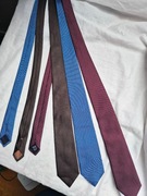 Zestaw trzech jedwabnych krawatów Hugo Boss