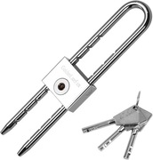 Kłódka 3 klucze na  koła szprychy łańcuchy bramy 