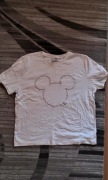 biała luźna koszulka tshirt mickey mouse myszka miki disney