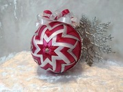 Bombka ręcznie robiona, zawieszka handmade