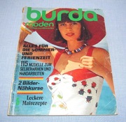 Burda Moden 5/1974 + wykroje Vintage Moda szycie krawiectwo