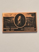 Krasicki. Klipa kolekcjonerska. 50 X 29 mm. Miedź. Gyges