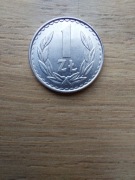 Polska 1 zł 1983 stan I/-I