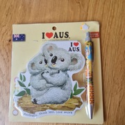 Notes i długopis I Love Australia nowy oryginalny