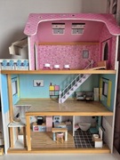 Domek dla lalek, bardzo duży, transport Wrocław i okolice GRATIS