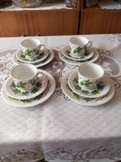 Serwis kawowy filiżanki + spodki