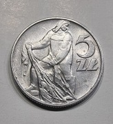 5zł 1959 Rybak okołomenniczy