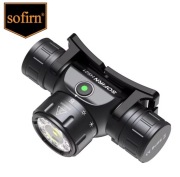 Czołówka SOFIRN HS21 mocne białe i czerwone światło duża bateria Sofrin 