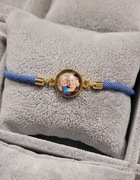 Bransoletka ze zdjęciem regulowana foto sznurek