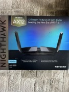 Router Netgear Nighthawk RAX200 AX11000 Mb/s WIFI 6 AX Mocny Router Gaming