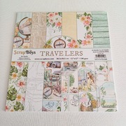 Zestaw ScrapBoys, Travelers, 30x30