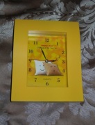 QUARZ ZEGAREK BUDZIK wyjątkowy żółty