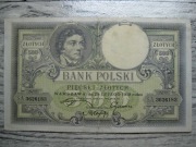 BANKNOT POLSKA 500 ZŁOTYCH 1919 ROK
