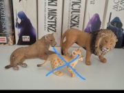 Zestaw rodziny 2 lwów schleich